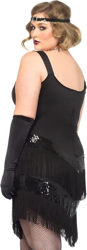 Vista 2 de Leg Avenue - Disfraz de aleta para mujer, talla grande, 2 piezas