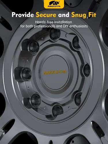 Vista 79 de MIKKUPPA 9/16-18 Tuercas de rueda OEM, reemplazo para tuercas de rueda Dodge Dakota 2005-2010, Durango 2004-2009, ruedas de fábrica Ram 1500