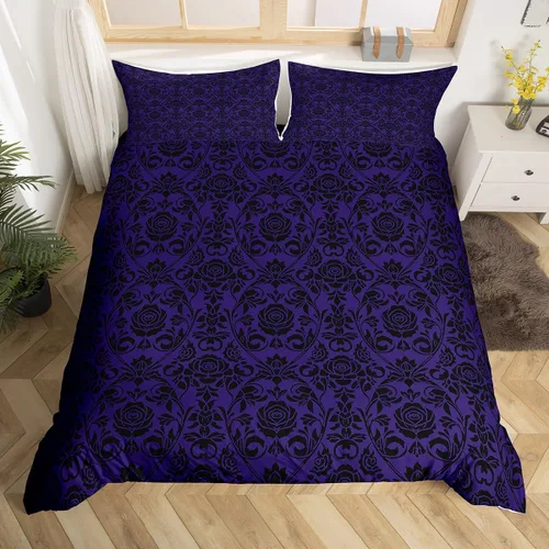 Vista 9 de Feelyou Juego de ropa de cama con estampado de leopardo para niños, tamaño individual, funda de edredón de guepardo safari, funda de edredón de piel