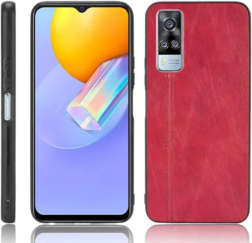Vista 134 de Funda para Vivo iQOO Z1x 5G, funda para Vivo iQOO Z1x 5G Funda de piel sintética con funda 3 en 1, color azul