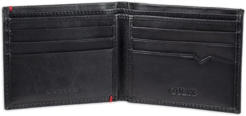 Vista 4 de Cartera Guess de piel para hombre
