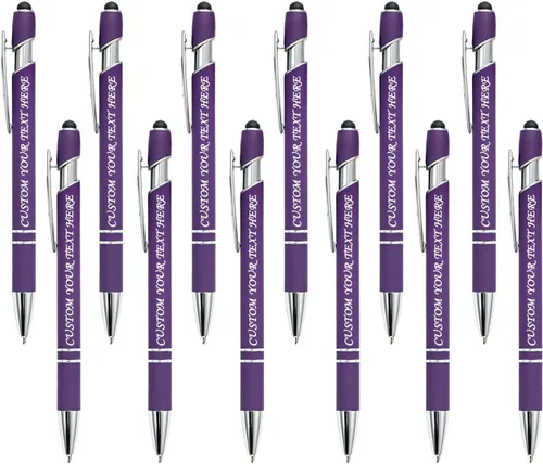 Vista 55 de VectWaby - Bolígrafos personalizados a granel, bolígrafo grabado con nombre, logotipo, lápiz capacitivo para pantallas táctiles, a granel