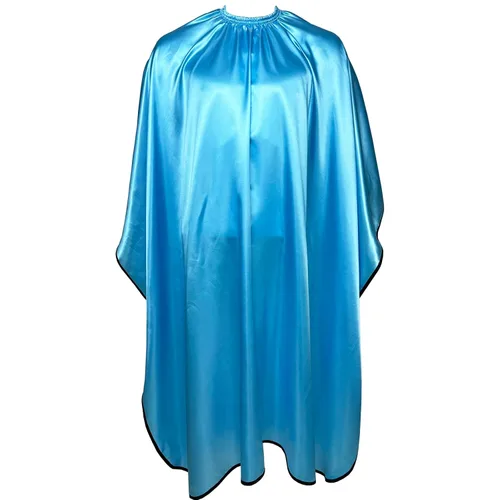 Vista 6 de Pelocapa Capas de peluquería para clientes, capas de corte de tinte para el cabello con ganchos elásticos, impermeable, ligero, satinado brillante