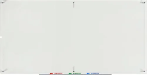 Vista 16 de Pizarra de vidrio blanco y esmerilado no magnético