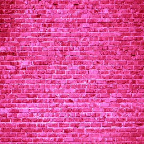 Vista 10 de AOFOTO Fondo de pared de ladrillo rosa de 6 x 4 pies, fondo de ladrillo de piedra rosa intenso para niña, princesa, niños, baby shower, fiesta