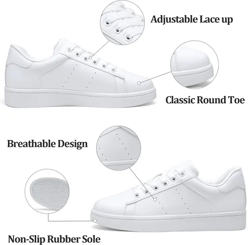 Vista 6 de Vepose 02A - Tenis de moda para mujer, zapatos casuales cómodos de vestir para mujer