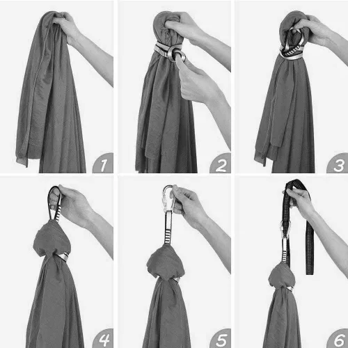Vista 8 de Columpio sensorial para adultos autistas, hamaca para terapia, silla colgante, cama colgante, cápsula colgante para interiores, malla transpirable