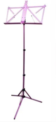 Vista 12 de Paititi Soporte de música plegable resistente y duradero con bolsa de transporte, color negro