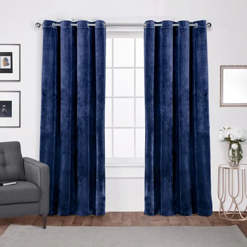 Vista 12 de Cortinas exclusivas para el hogar, de terciopelo, pesadas, para ventanas, paneles pares