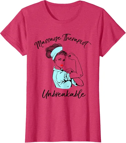 Vista 7 de Camiseta de masaje irrompible para terapeuta de masaje, Blanco, S