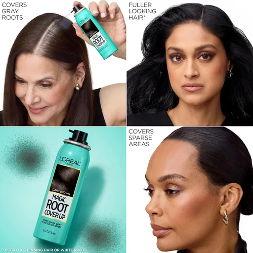 Vista 3 de L'Oreal Paris Tinte para el Cabello Root Cover Up Color Rojo 2 Onzas (Paquete de 2) (El Embalaje Puede Variar)