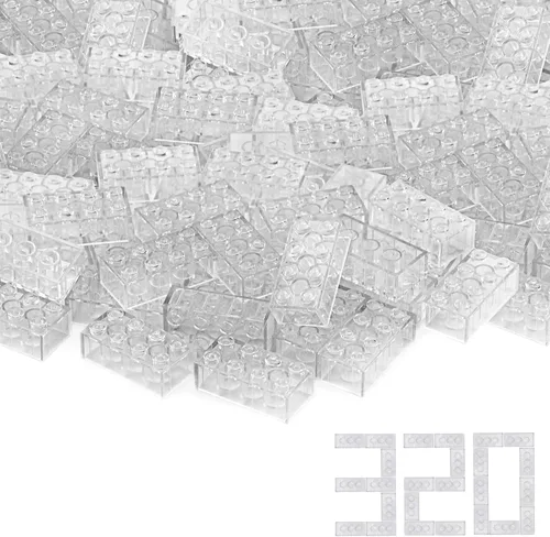 Vista 73 de 100 piezas 2 x 4 Ladrillos Piezas Negras Partes Clásico Juego Creativo Bloques de Construcción Juego de Partes Accesorios de Juguete Compatibles