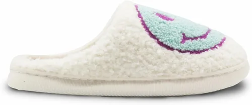 Vista 7 de Pantuflas de cara retro mullidas para mujeres y hombres, felpa suave, cálidas, estilo de pareja, informales, cómodas, para interiores y exteriores