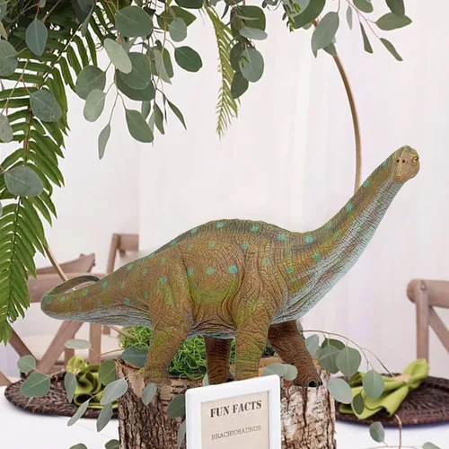 Vista 9 de Apatosaurio (Brontosaurio) Juguetes de dinosaurio Figura de dinosaurio modelo juguete para niños y niñas de 3 a 12 años de edad, tamaño grande