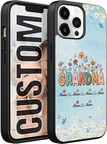 Vista 13 de Funda personalizada con diseño de girasol para iPhone 17/16/15/14/13/12/11 Pro Max para S26/S26/S25/S24/S23/S22/S21 FE/Plus/A17/A16/A15/A14/A54/Moto