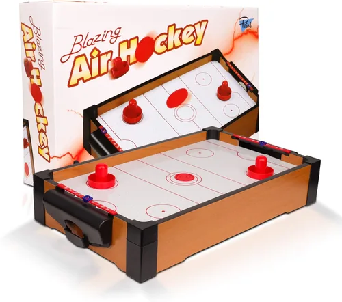 Vista 7 de Point Games Mesa de hockey, mini juegos de mesa para niños, juego de arcade para niños y niñas, gran regalo para niños a partir de 3 años