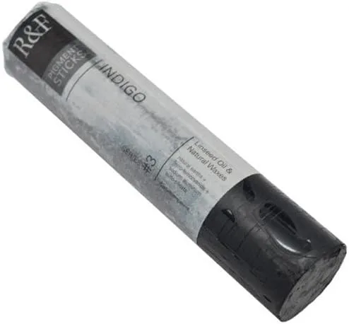 Vista 12 de R&F Handmade Paints - Pigmento profesional al óleo en barra, naranja lizarina, 6.4 fl oz