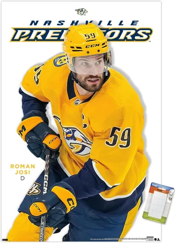 Vista 14 de Trends International NHL Nashville Predators - Póster de pared Roman Josi Feature Series 23