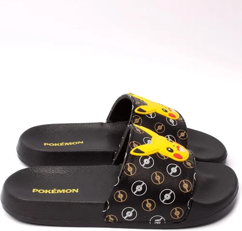 Vista 5 de Pokemon Sliders Chicos Niños Pikachu Sandalias Playa Ducha Chanclas