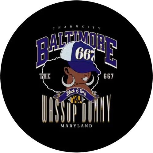 Vista 3 de 667 Area Code for Black Queens PopSockets Adhesive PopGrip
