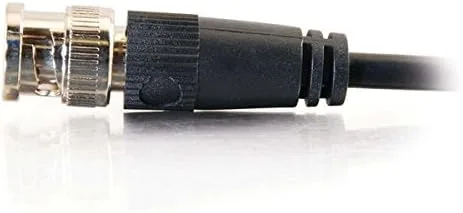 Vista 4 de C2G 03189 RG58 BNC Thinnet Cable coaxial, negro (50 pies, 50.0 ft)