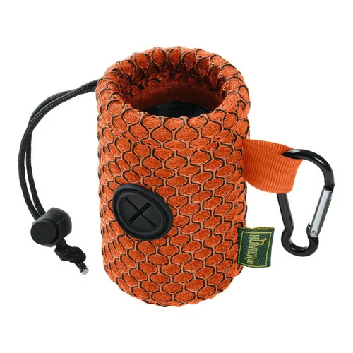 Vista 3 de Dispensador de Bolsas para Mascotas Hunter Naranja Portabolsas Malla