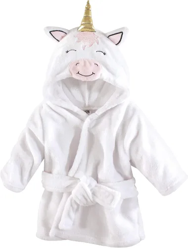 Vista 32 de Hudson Baby - Bata de baño unisex de peluche con cara de animal para bebé Azteca