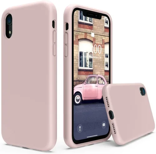 Vista 12 de SURPHY - Carcasa de silicona para iPhone XR, suave, a prueba de golpes, con forro de microfibra, compatible con iPhone XR (2018) de 6.1 pulgadas