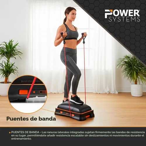 Vista 6 de Terra Glide - Tabla de equilibrio y rodillo para abdominales Entrenador de núcleo inflable con ruedas giratorias y asas emergentes Rueda