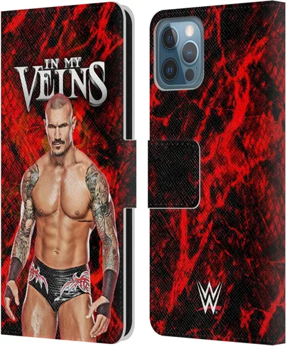 Vista 33 de Head Case Designs Officially Licensed WWE in My Veins Randy Orton Leather Wallet Case Compatible with Apple iPhone 11