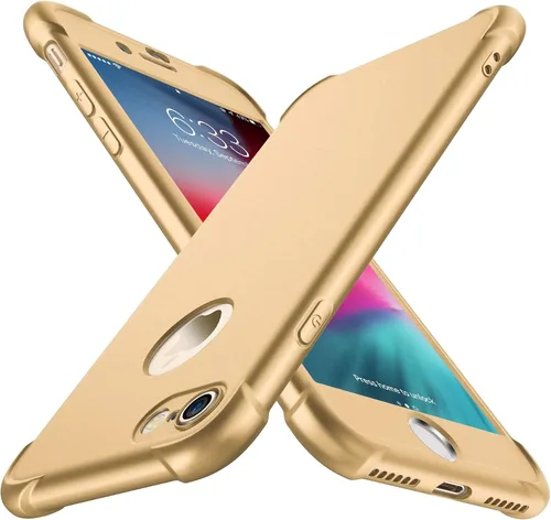 Vista 27 de ORETECH - Funda diseñada para iPhone 5/5S / SE (2016), con [2 protectores de pantalla de vidrio templado] cuerpo completo de 360° para iPhone SE