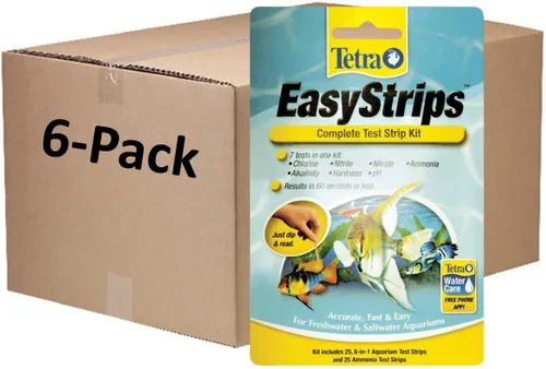 Vista 7 de Tetra EasyStrips, tiras de prueba completas para acuario, prueba de agua, 25