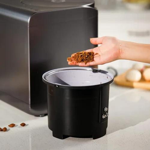 Vista 5 de Airthereal Cubo de repuesto y tapa para compostador eléctrico R500 Revive (negro)