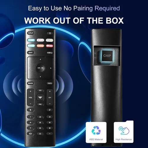 Vista 4 de XRT136 - Mando a distancia universal de repuesto compatible con todos los televisores inteligentes Vizio, incluye Serie D Serie M Serie P Serie V