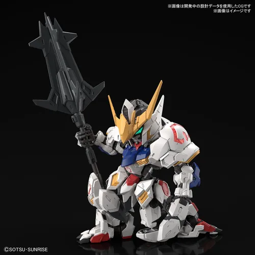 Vista 9 de BANDAI SPIRITS(バンダイ スピリッツ) MGSD Mobile Suit Gundam: Iron-Blooded Orphans Gundam Barbatos, Modelo de Plástico Codificado por