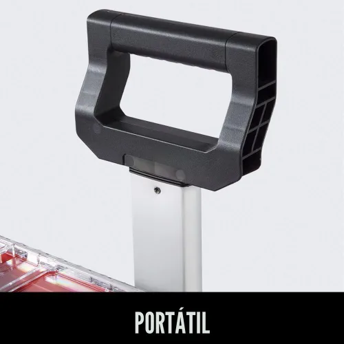 Vista 4 de CRAFTSMAN VERSASTACK - Caja de herramientas con cerradura con ruedas de metal de 17.126 pulgadas