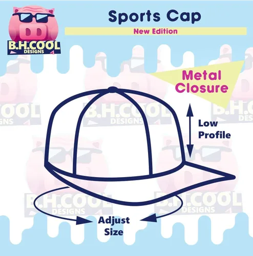 Vista 4 de BH Cool Designs tiene Clam Chowder - Gorra de béisbol para hombre suave y cómodo