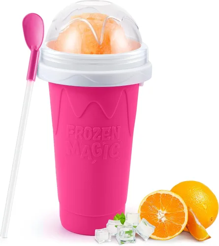 Vista 7 de RELPOM Taza para granizar, divertidas tazas para hacer granizados, artículos geniales para cosas, regalos de elefante blanco, regalos de fiesta