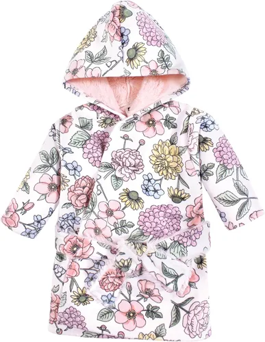 Vista 23 de Hudson Baby BabyMink unisex con forro de piel sintética para piscina y playa Animal Adventure