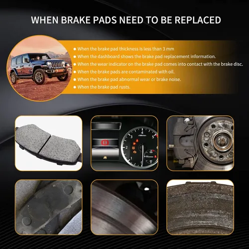 Vista 5 de Pastillas de Freno Trasero Disco Cerámico w/Hardware Reemplazo para Kia Forte Koup Cadenza Forte5 Rio Rio5 Sporta-ge Hyundai Accent Elantra Sonata