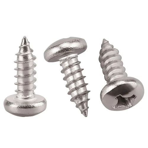 Vista 14 de Tornillos de madera Phillips de acero inoxidable #4 x 1 (paquete de 100), acero inoxidable 304 (18-8), tornillos de chapa de cabeza plana