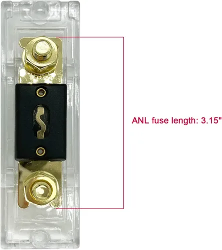 Vista 3 de Kit de portafusibles ANL de 60 AMP, paquete de 3