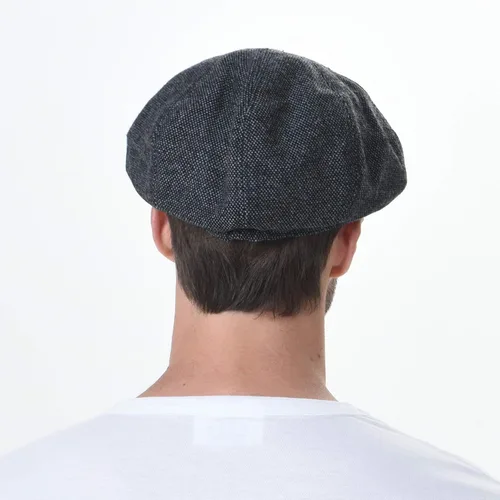 Vista 4 de WITHMOONS Newsboy Sombrero Lana Fieltro Simple Ivy Cap SL3525