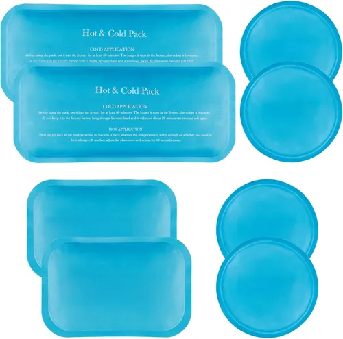 Vista 10 de Paquetes de hielo para niños para golpes (Boo Boos), 6 unidades, elegible para FSA HSA, paquetes de hielo de gel pequeños para bebés para lesiones