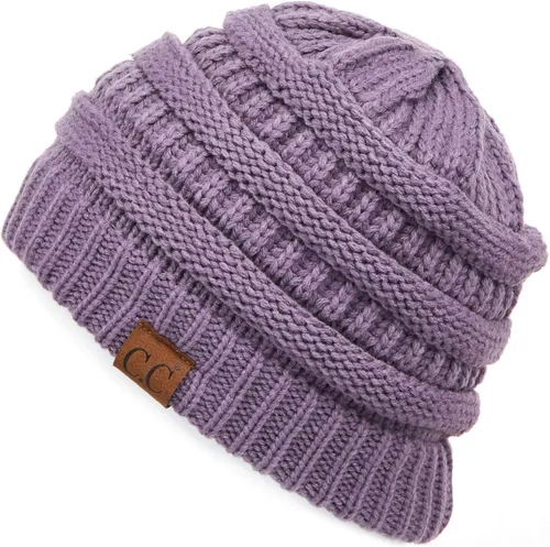 Vista 455 de C.C Trendy Warm Chunky Soft Stretch Cable Knit Beanie