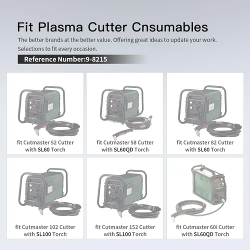 Vista 6 de WeldingStop 9-8251 Guía de separación para Cutmaster 52 Thermal Dynamics SL60 SL100 Consumibles de antorcha 1pc