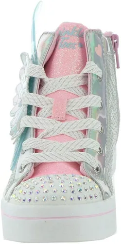 Vista 6 de Skechers Tenis Twinkle Toes TWI-Lites 2.0 con alas de unicornio para niñas