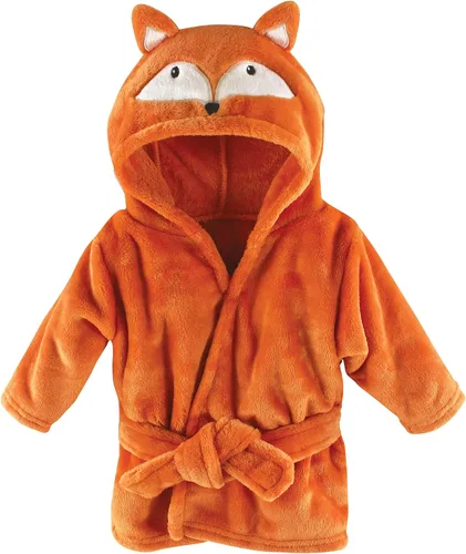 Vista 2 de Hudson Baby Conjunto de albornoz y juguete de felpa unisex para bebé