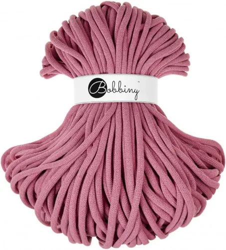 Vista 27 de Bobbiny - Cordón trenzado de macramé jumbo de 9 mm (color aloe), 108 yardas/330 pies