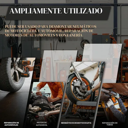 Vista 8 de SUZUME Juego de llaves de impacto de 3/8, acero Cr-V, 6 puntas, accionamiento de 3/8", 50 piezas métricas estándar (8-22mm) y SAE